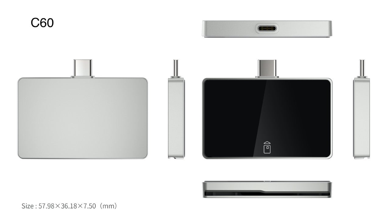 iR301 USB-C Contact-Based Smart Card Reader | C60
