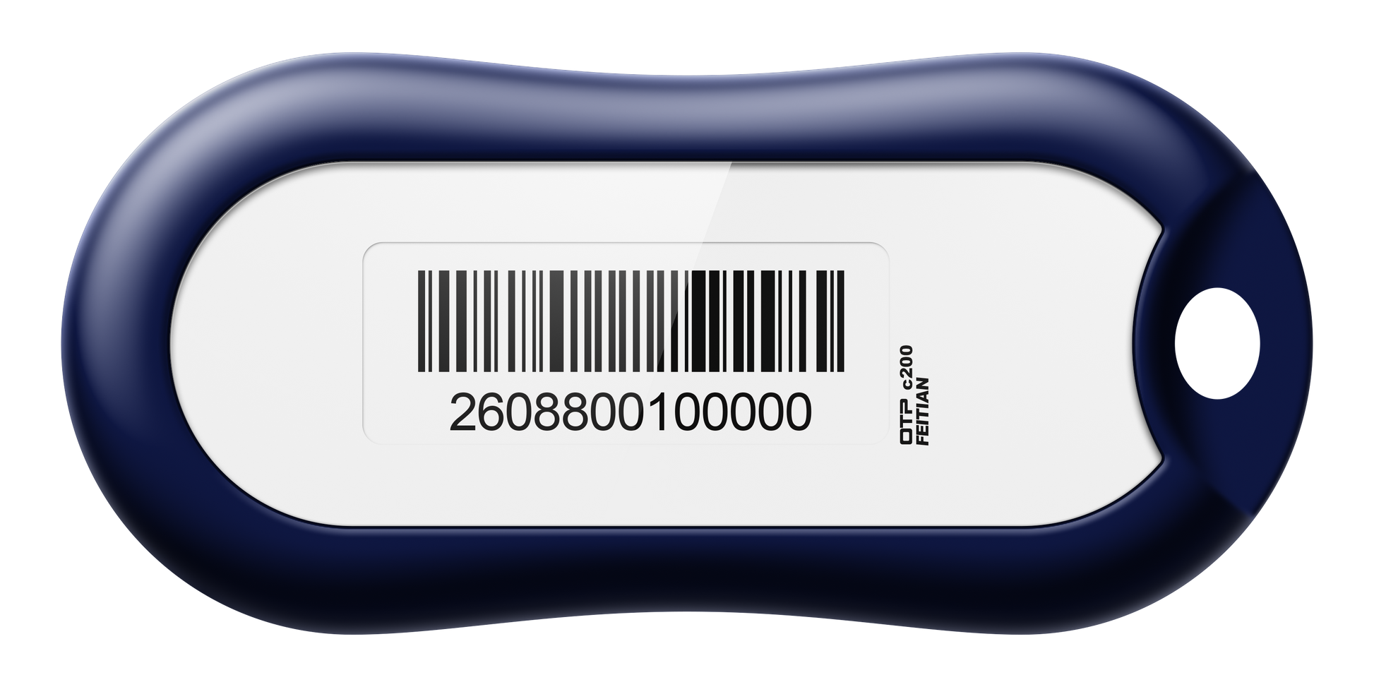 FEITIAN OTP c200 OATH Time-Based 2FA Token (6 Digit) (60 Second Interval) (Casing: i34) - FEITIAN Technologies US