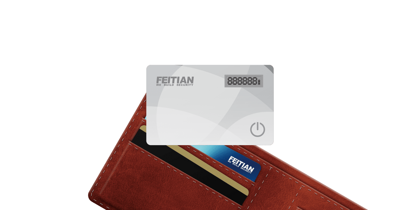 FEITIAN VC-100E OTP Event-Based Display Card (6 Digit)