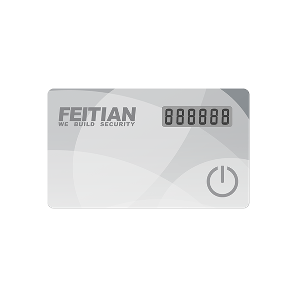 FEITIAN VC-100E OTP Event-Based Display Card (6 Digit)