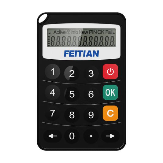 FEITIAN OTP c300 OATH Event/Time-Based 2FA Hardware Token (Casing: I20) - FEITIAN Technologies US
