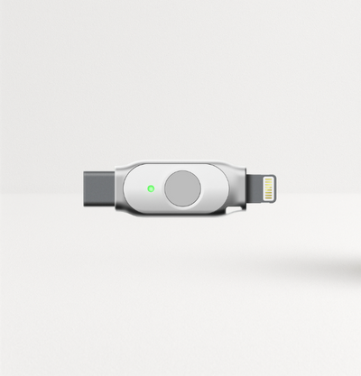 K44 USB-C + Lightning PIV Security Key