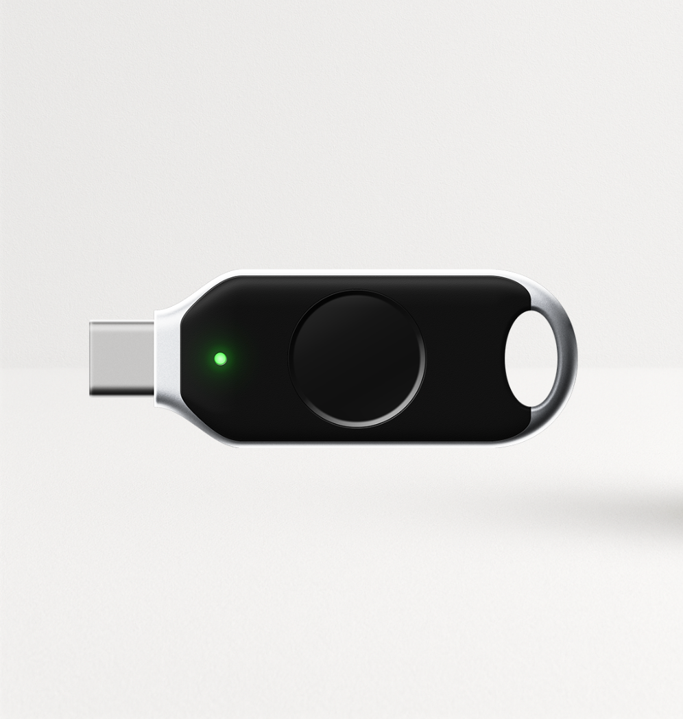 FEITIAN BioPass FIDO2 FIDO U2F with PIV Biometric Fingerprint USB-C Security Key | K49-Pro