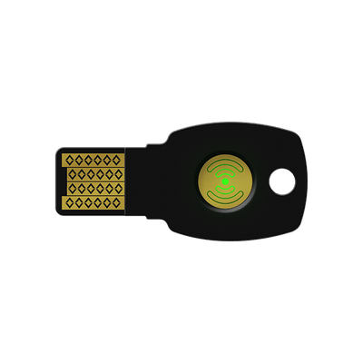 K9+ USB-A NFC PIV Security Key