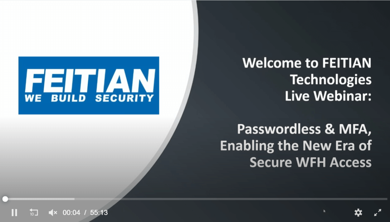 Passwordless & MFA, Enabling the New Era of Secure WFH Access