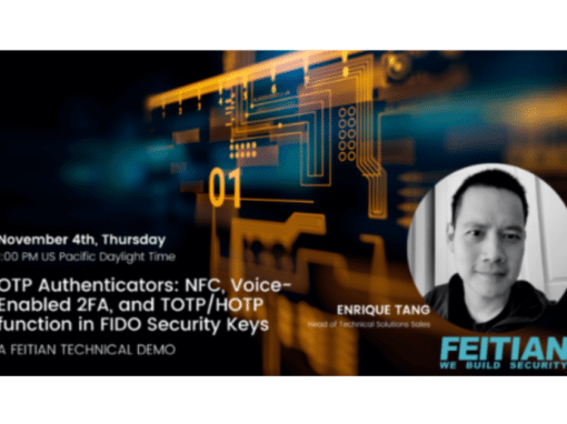 [On Demand] OTP Authenticators with NFC, voice-enabled 2FA, and TOTP/HOTP function on FIDO Security Keys